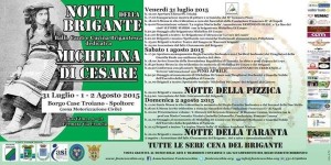 manifesto la notte della briganta