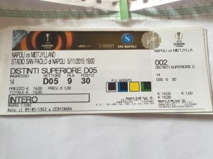 biglietto stadio napoli due sicilie